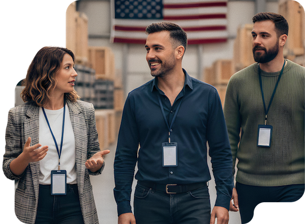 3_professionals_american_flag